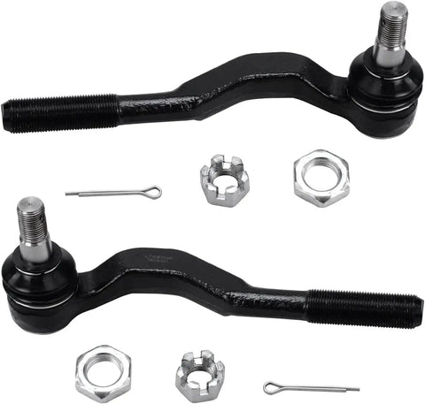 Front Power Steering Rack And Pinion Assembly With Outer Tie Rod Ends For Toyota Tacoma 1995 Through 2004 4WD Replacement Kit
