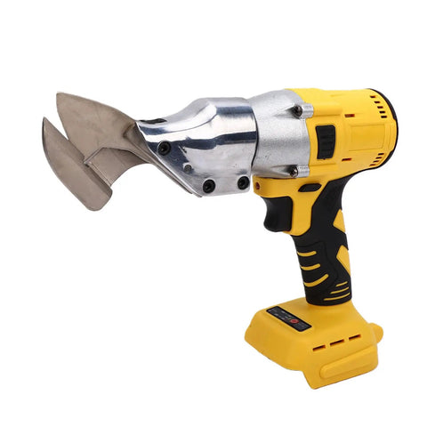 Jiawu Cordless Electric Metal Shears With 360 Degree Rotating Head for precise metal cutting, featuring durable design and battery compatibility.