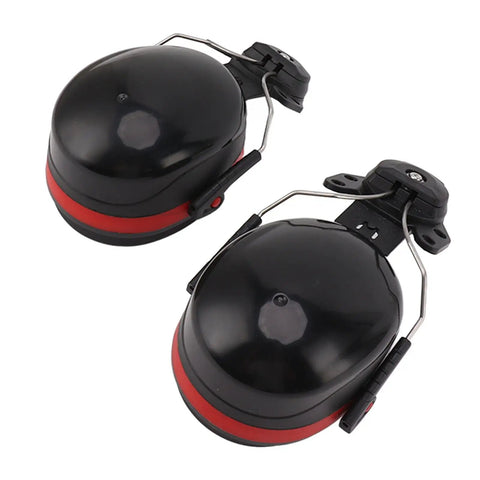 Heavy Duty Hard Hat Earmuffs With Plush Padded Cushions To Crush Loud Racket On The Job Site Adjustable Clips