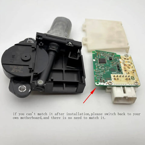Plug And Play Sliding Sun Roof Drive Gear Motor For Prius Replacement Part 63260 47010 showing internal components