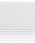 Universal Exterior RV Ladder Tread Kit With Drilled Out Aluminum Tread End Caps And Screws Silver Finish Fits LA 401 And LA 401BA, side view