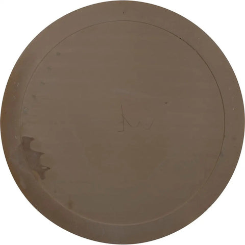 Round Gable Vent Louver Functional Exterior Vent 30x30 Inches Endurathane Urethane lightweight and durable back view