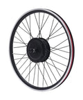 Electric Bike Conversion Kit 27.5 Inch Front Wheel Hub Motor 36V 500W With LCD Display, side view of the wheel and motor