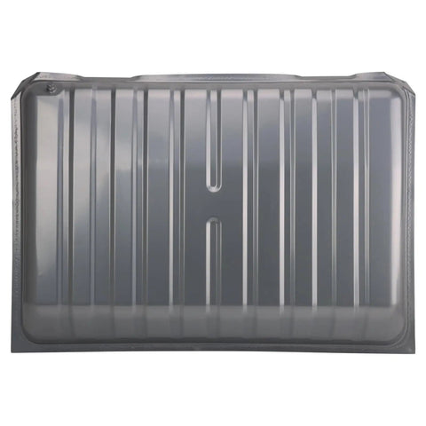 Front view of Gas Fuel Tank Replacement For 1961 Ford Thunderbird, Direct Fit OE Style Gas Tank, Durable Steel Construction