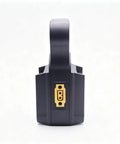 Side view of XT60 Power Adapter For 18V Lithium Batteries Ideal For DIY RC Cars Trucks And FPV Drones Compatible With Milwaukee M18 18V Batteries.