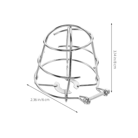 Rock Solid Fire Sprinkler Head Guard Cage Pair With Slick Protective Cover built tough, steel, 3.14 in height, for 1 2 and 3 4 inch mounts.
