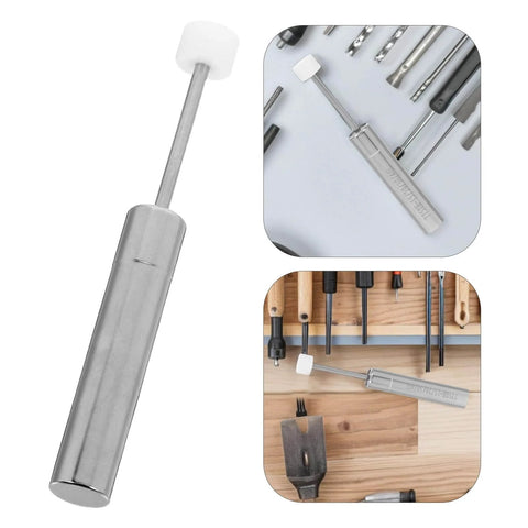 6 Pcs Trash Can Piston Replacement With Soft Close Mechanism Damper for kitchen and office wastebaskets, nickel-plated