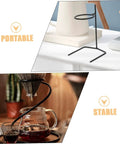 Pair Of Portable Coffee Dripper Holder And Filter Stand For Home Barista Rigs Or Weekend Warrior Campout Vibes Smooth Pour Station with stable black metal base.