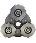 Steel Gear Clutch Kit for Electric Bikes 36T Planetary Gear 47.5x13.5mm With 88mm Clutch Set Left Side for Bafang