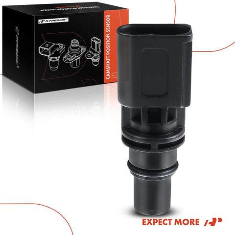 Engine Camshaft Position Sensor For Audi And Volkswagen Vehicles Compatible With A3 A4 TT Jetta Beetle Golf Passat Rabbit 2005 2014 Replaces PC672 V10721118 7K907601A 07K907601A black plastic sensor with box