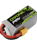 6S 1300mAh 100C LiPo Battery With XT60 Connector For RC FPV Racing Drones And Quadcopters, 22.2V in Soft Case