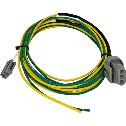 Knockout Rig Upgrade Using This Heavy Duty Alternator Wiring Conversion Harness Kit For Ford Trucks Quick 1G To 3G Wiring Swap showing multi-colored wires and connectors.
