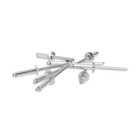 Premium Aluminum Pop Rivets 3/16 Inch 50 Pack Tough As Nails Fasteners For Sheet Metal And Gutter Work Easy Install With Rivet Gun No Sweat Setup For Handyman Shops And Auto Body Jobs