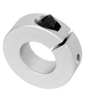 4 Pack Shaft Collar Bore 19mm Aluminum Alloy Clamp On Shafts Collars With M5 Set Screws 40mm Outer Diameter 12mm Thick One Piece Clamp Style