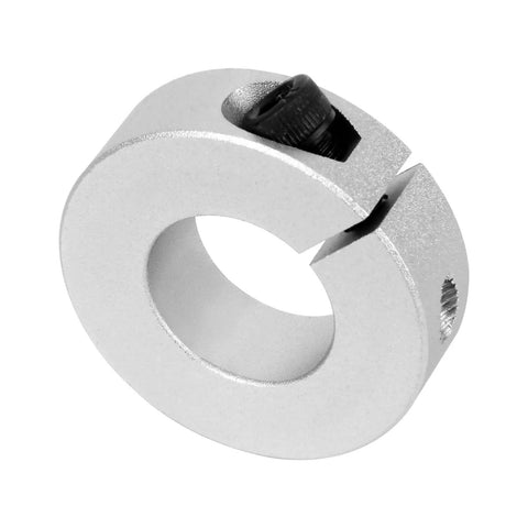 4 Pack Shaft Collar Bore 19mm Aluminum Alloy Clamp On Shafts Collars With M5 Set Screws 40mm Outer Diameter 12mm Thick One Piece Clamp Style