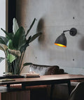 2 Pack Vintage Wall Sconce Bookcase Light Set With Dimmable On Off Switch Hardwired Industrial Style Metal Fixture above desk