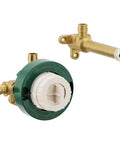 Single Handle Wall Mount Tub Filler High Flow Rough-In Valve With Cold PEX Connections And 180-Degree Rotating Valve set