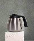 Seamless Thermal Carafe 1.9 L Black Vacuum Insulated Keeps Coffee Hot For Hours Holds 64 Oz Of Joe Brew Stainless Steel Interior