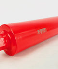 4-inch Diamond Wet Core Drill Bit, side view, red body with 1-1/4" threaded shank, BLUEROCK Tools
