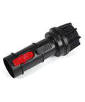 Black Diffuser Attachment For Wet Dry Vacuum Exhaust Port Reduces Dust Blowing Fits Most Vacuums With Standard Two And A Half Inch