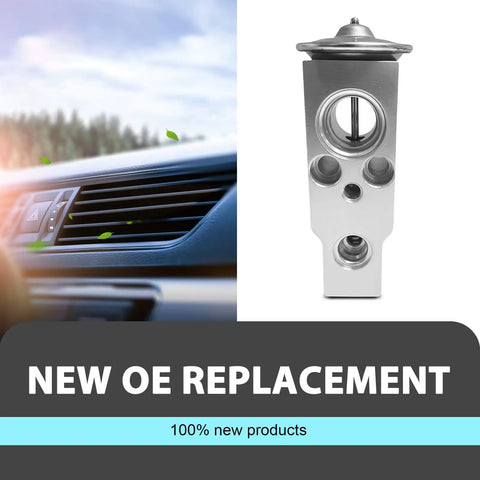 Car Air Conditioning Expansion Valve Aluminum Replacement Part Universal Fit For Most Cars Trucks And SUVs Built Tough