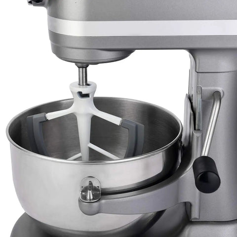 Flex Edge Beater For 6 Quart KitchenAid Bowl-Lift Stand Mixer, Flat Beater Paddle With Flexible Silicone Edges in a mixer bowl