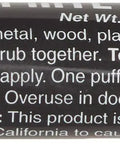 Graphite Dry Lock Lubricant Powder 4.5g with Needle Nose Applicator tube, black cap, product label instructions visible