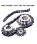 Heavy Duty 06b Drive Sprocket Made From Solid 45# Steel With 10 25 Tooth Options And 10 32Mm Bore for use with 06B chain.
