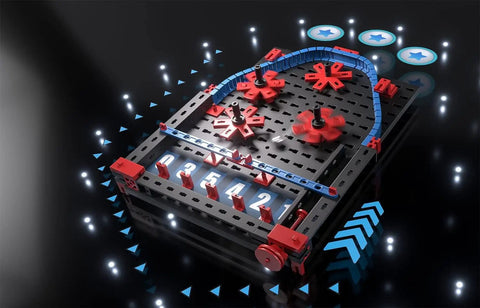 Build Your Own Pinball Kit With 89 Components For Big Kids And Adults A Fun Expansion To The Build Your Own Game Set 564067 Totally Holiday Gift For Creative Makers Aged 7 And Up, black plastic tabletop pinball kit