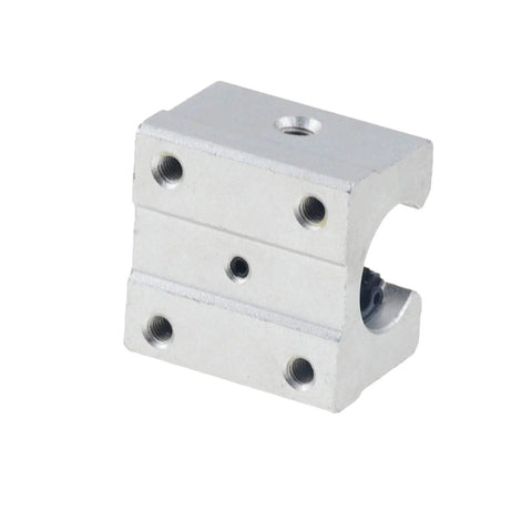 4 Piece Linear Bearings Set SBR12UU SBR16UU SBR20UU For CNC Machines, 3D Printers And DIY Ready Precision Tooling, 12 16 20mm Lengths For Smooth Linear Motion And Reliable Performance, aluminum linear bearing block