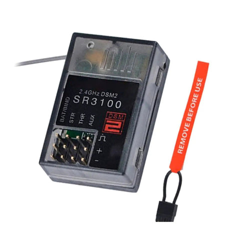 SR3100 2.4GHz DSM2 Receiver For DX Series Drones and Transmitters Stable Three Channel Performance Precise Response