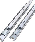 14 Inch Full Extension Ball Bearing Drawer Slides Set 10 Pairs Side Mount With Soft Close For Smooth Drawer Glide Heavy Duty Hardware