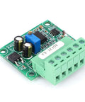 Frequency To Voltage Converter Module For PLC And Motion Control Converts 0-1KHz Pulses To 0-10V Analog Output FV-1KHz10V 12V DC Input