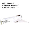 Overspray Protective Sheeting For Painting, Translucent High Density Tear-Resistant Masking Film, 20 Ft By 250 Ft box with film