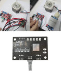 Hella Reliable Stepper Motor Speed Controller With Smooth Pwm Pulse Generator And Zero Headache Frequency Regulator Module shown with connections and details.