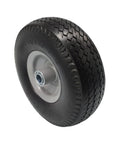 4.10/3.50-4 Solid Tire Replacement With 3/4 And 5/8 Bearing, 10 Inch Wheel for Hand Trucks with 3.5 Inch Center Hub