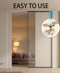 Swap Out Those Dragging Doors Today With Heavy Duty Sliding Door Rollers, Gold 3/4 Inch Pocket Door Wheels Replacement Kit For Rv And Closet Bypass Doors, 2 Piece Quick Fix, showing easy-to-use roller mechanism.
