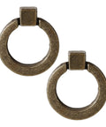 Snag This Dope Set Of Ornate Cabinet Knobs And Pulls With A Slick Bright Brass Finish For Smooth Kitchen Drawer Handles And Stylish Vanity Cup Hardware Featuring A Classic 135Mm Spread - circular brass pulls