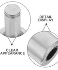 Heavy Duty Steel Hydraulic Pallet Jack Handle Roller With Gleaming Polish close-up showing top and side detail.