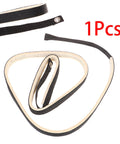 Replacement Friction Brake Resistance Strap For Indoor Cycling Bike And Elliptical Machines shown in black, heavy-duty belt