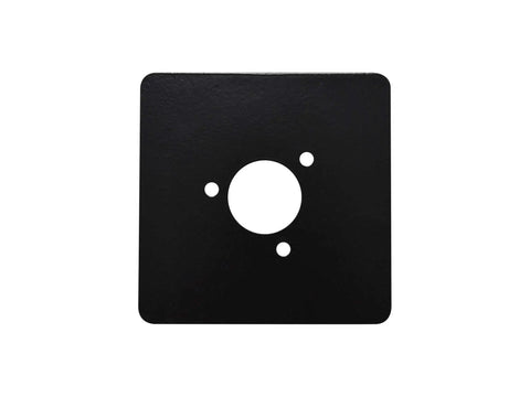 Universal 170W Power Steering Kit For Utv Side By Side Easy Hook Up Makes Cruising On Trail Feel Like A Dream Cuts Heavy Steering Eliminates Bump Wobble Solid Sealed Shafts Built Tough square black mounting plate with center hole for steering installation