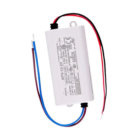 Plug And Play 24 Volt Dc Industrial Power Supply Providing 12 Watt Output And Slick Overload Protection For Automation Control Systems With Top Shelf Sturdy Build Quality, showing wiring connections.