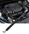 Heavy Duty Gas Strut With Ball Joint Lift Support 300N For Equipment Flip Lids 280mm Center Distance 100mm Stroke on car engine bay