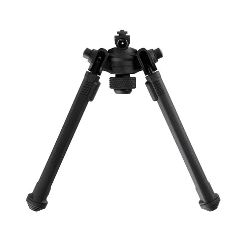 Front view of Rifle Bipod Gun Rest For Hunting And Target Shooting, MLOK Compatible, Ultralight Mil Spec Aluminum With Durable Polymer Feet