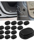 Silicone Car Door Shock Absorber Kit With Self Adhesive Bumper Protector For SUVs And Trucks, Anti Collision Side Door Edge Guard, Slam Stopper And Soundproof Crash Pad, 16 Piece Durable Door Ding Defense