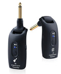 2.4GHz Wireless Guitar System With Plug And Play Rechargeable Transmitter And Receiver For Guitar Bass And Electric Instruments, A9 Black