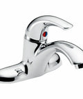 Vandal-Resistant Commercial Faucet With Single Lever Handle And 1.5 GPM Chrome Finish Built To Last For Heavy Duty Use In Restaurants Cafeterias And Hospitals With Easy Operation