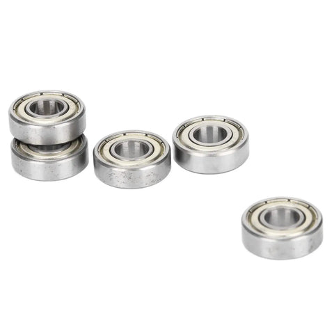 Super Fast Deep Groove Ball Bearings 698Z 10 Pack, Double Sealed for High Speed Racing and Industrial Gear, steel bearings.