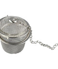 Heavy Duty Stainless Steel Ultrasonic Cleaner Basket Six Pack Snazzy Wire Mesh Nets For Jewelry Watch Parts And Tea Infuser close-up of mesh tea infuser