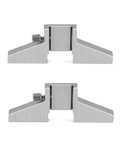 2 Pack Caliper Depth Base T Bar Attachment for Dial Digital and Vernier Calipers Carbon Steel Hardened Easy Screw Knob